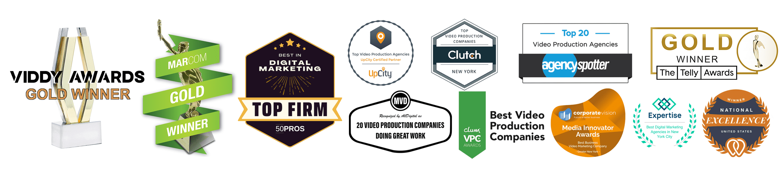 Top Video Production Awards